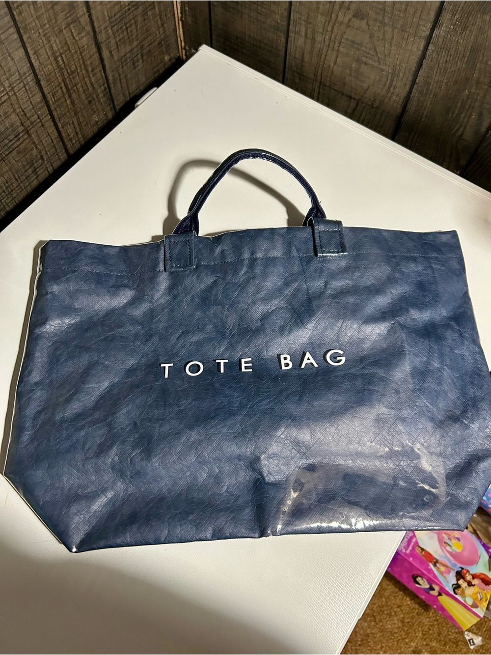 Tote Bag Navy Blue